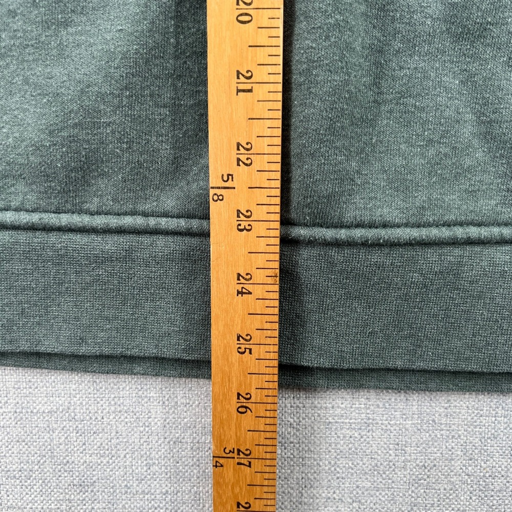 Carhartt Women's 2X Relaxed Fit Midweight C Logo Graphic Sweatshirt Green - Picture 7 of 10